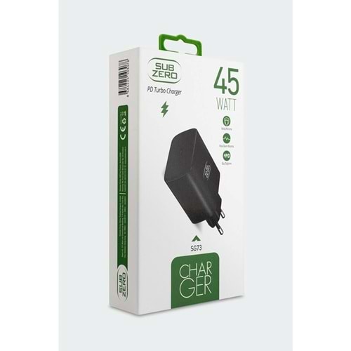 Subzero SG73 45W PD Turbo Ev Şarj Başlığı