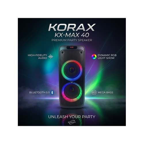 Korax KX-MAX40 Trolley Hoporlör