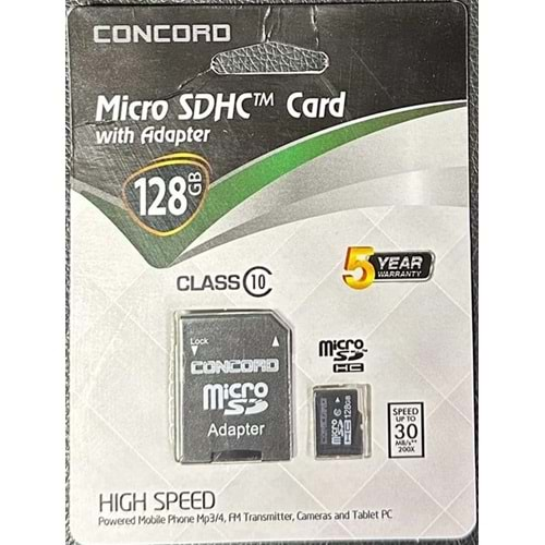 Concord 128 Gb Micro Sd Card