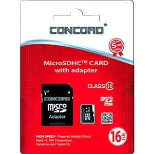 Concord 16 Gb Micro Sd Card