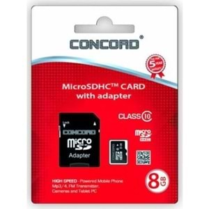 Concord 8 Gb Micro Sd Card