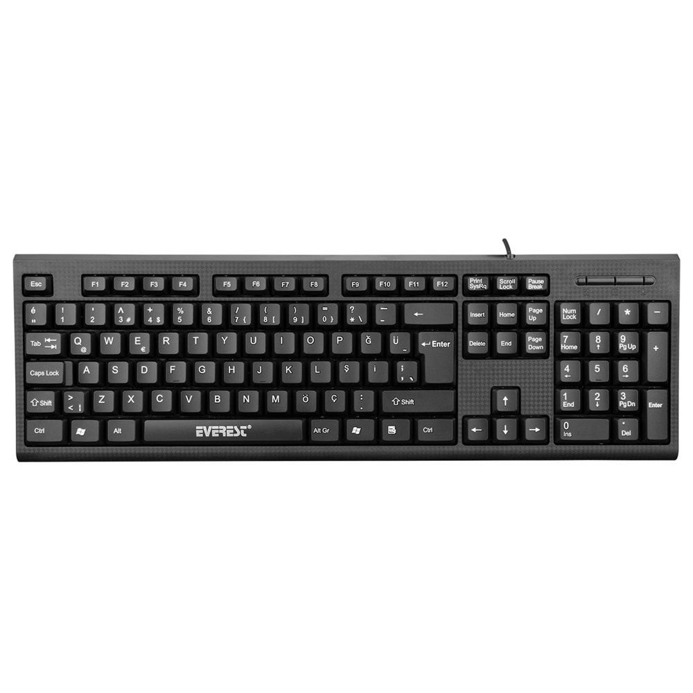 Everest Kb-871U Siyah Usb Q Standart Klavye