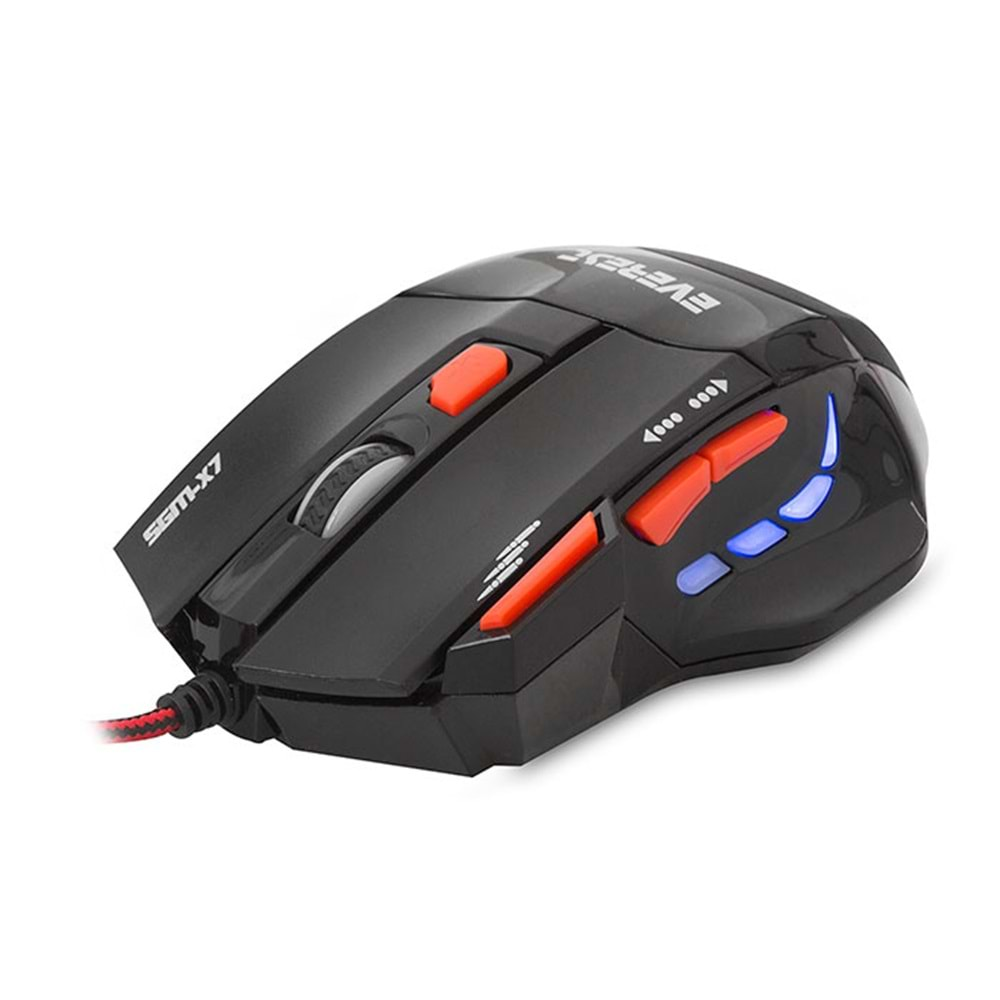 Everest Sgm-X7 Usb Siyah Gaming Mause Pad Veoyuncu Mause