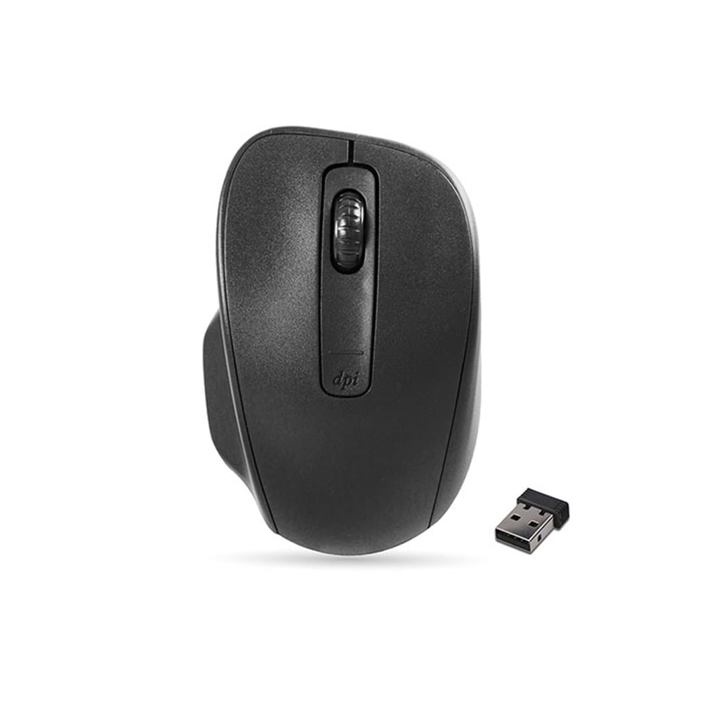 Everest Sm-803 Usb Siyah 800/1200/1600 Dpi Kablosuz Mouse