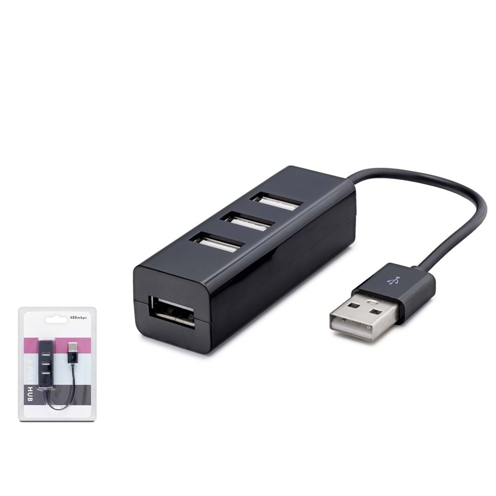 Hadron HDX7014(164)Hub Usb 2.0 4 Port