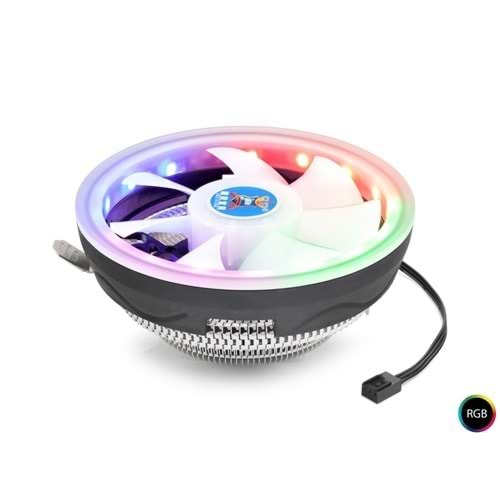 Hadron HDX1504(2551) Combo İşlemci Fanı Rgb Ledli 12Cm