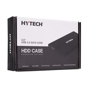 Hytech Hy-Hdc20 2.5 Usb 2.0 Sata Harddisk Kutusu Siyah