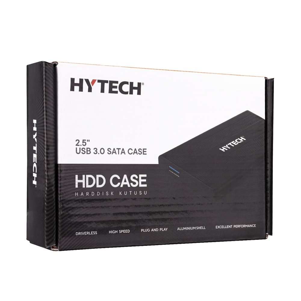 Hytech Hy-Hdc23 2.5 Usb 3.0 Sata Harddisk Kutusu Siyah