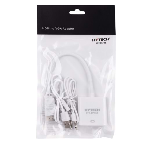 Hytech Hy-Hv45 Hdmı To Vga Çevirici