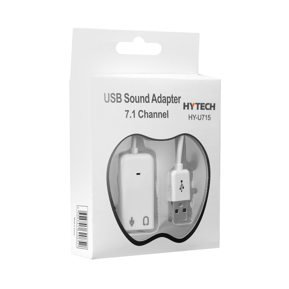 Hytech Hy-U715 Ios Uyumlu Usb Ses Kartı 7.1 Dual Channel