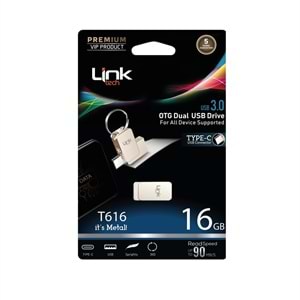 Link Tech Pro 16 Type-C Otg Gb Flash Bellek