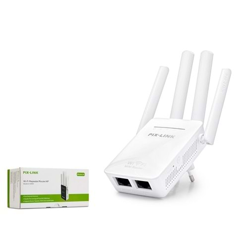 Pix Link Lv-Wr09 Kablosuz-N Wps + Wısp+Wds 300 Mbps Repeater+Access Poin