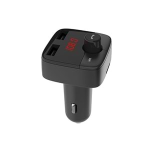 S-Link Sl-Bt231 Led Ekran Usb+Tf Desteği Çift Usb 2.4A Bluetooth Fm Transmitter