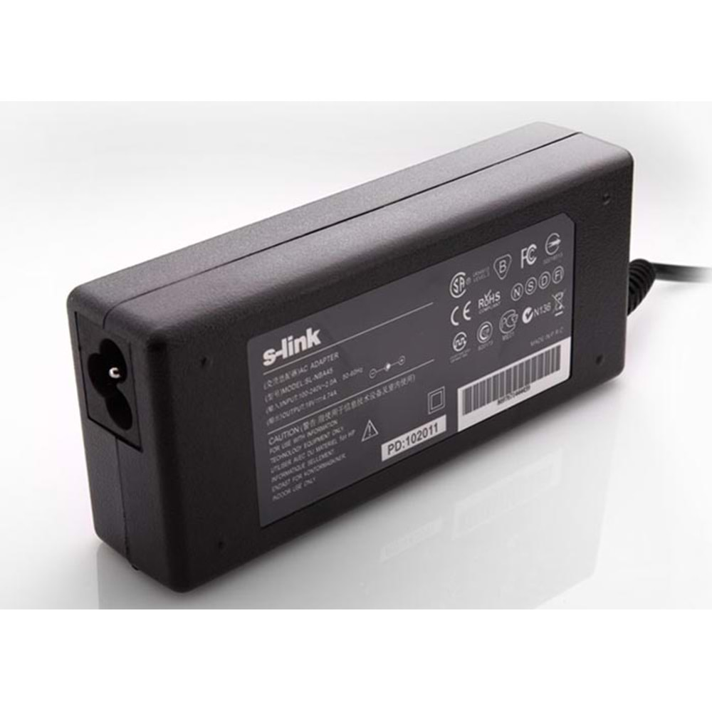 S-Link Sl-Nba45 19V 4.74A 7.4*5.0 Hp Compaq Notebook Adaptör