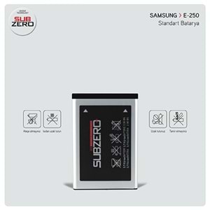 Subzero E250 Batarya
