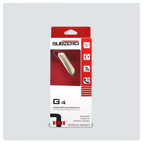 Subzero G4 Bluetooth Kulaklık