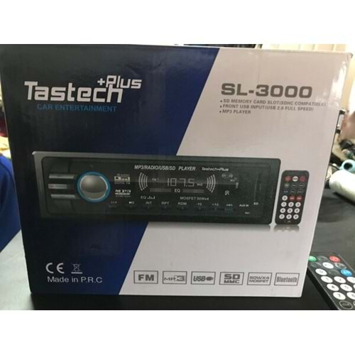 Tastech Carbon TS-1783 Blootood Usb+Sd Teyp