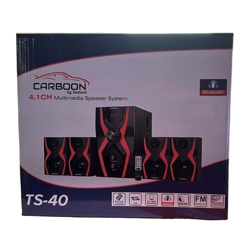 Tastech Carbon TS-40 Ses Sistemi 4+1
