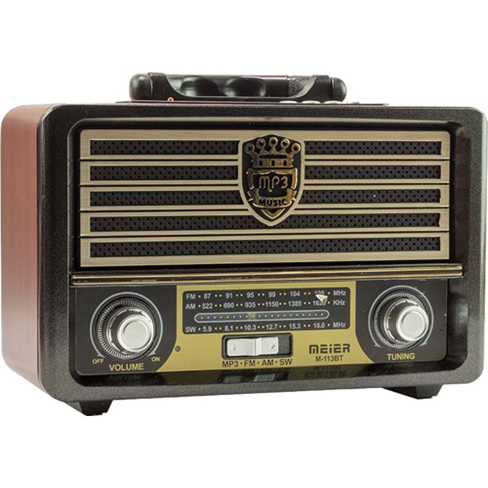 Tastech Carbon Meier M113 Bt Radyo