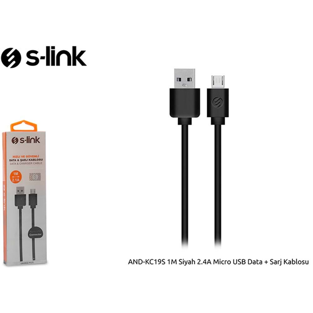 S-Link AND-KC19 Samsung Kablo Siyah