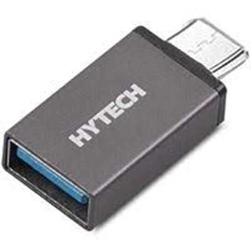 Hytech HY-XO10 Gümüş USB F to MicroUSB M Metal Gövdeli OTG Çevirici