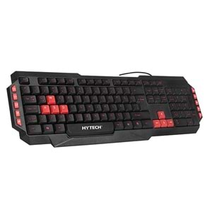 Hytech HYK-46 GAMY Siyah USB Kırmızı Tuşlu Q Gaming Oyuncu Klavyesi