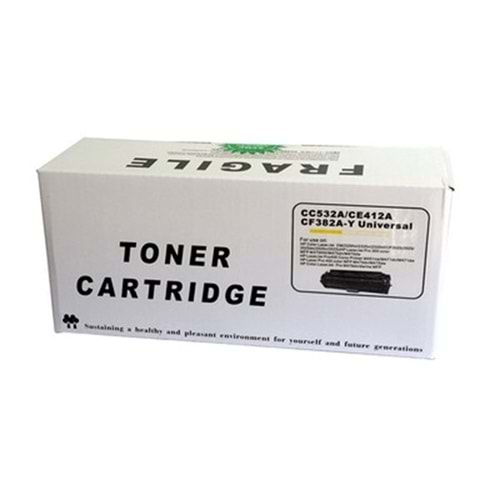 Fragile HP (CC532A/CE412A/CF382A/305A)-Y 2.3K Muadil Toner