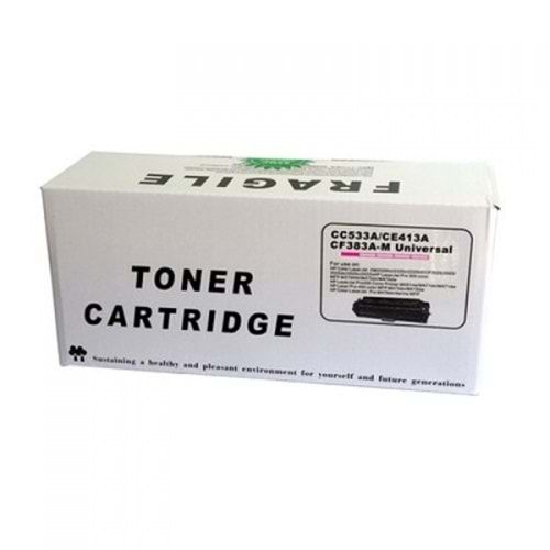 Fragile HP (CC533A/CE413A/CF383A/305A)-M 2.3K Muadil Toner