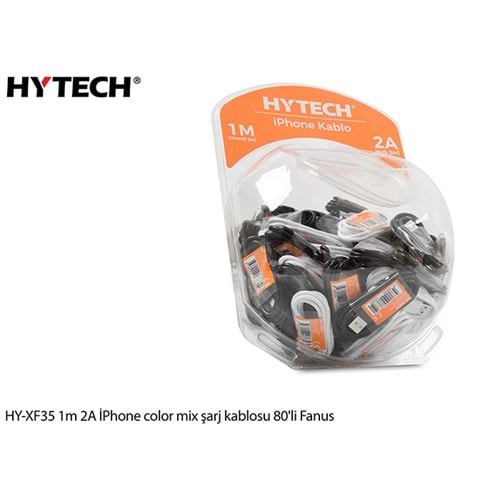 Hytech HY-XF35 1m 2A iPhone Lightning color mix