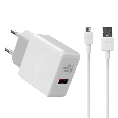 Hytech HY-XE30 Quick Charge QC3.0 2.4A Micro USB