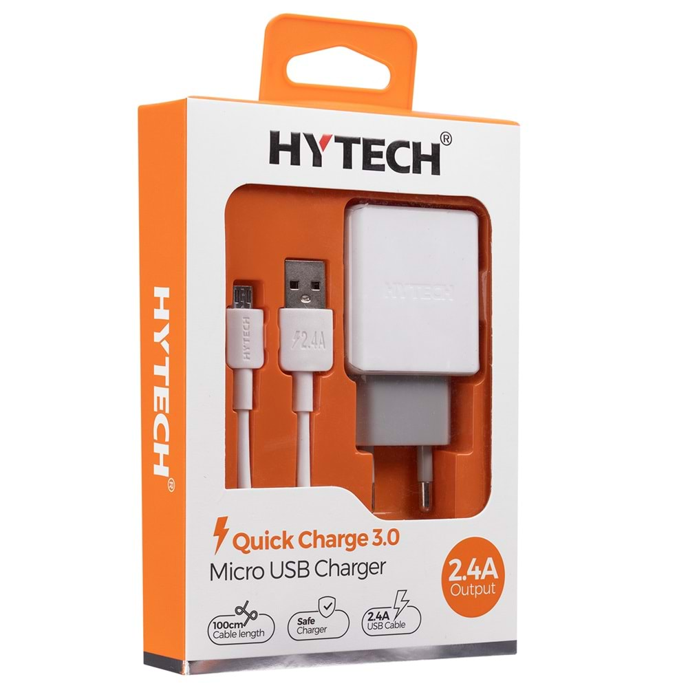 Hytech HY-XE30 Quick Charge QC3.0 2.4A Micro USB