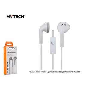 Hytech HY-XK03 Mobil Telefon Kulak içi Beyaz