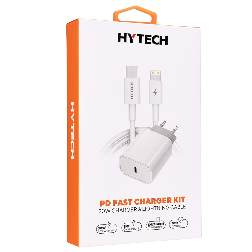 Hytech HY-XE40PD PD Kablo Seti 1PD 20W Hızlı Ev Şarj