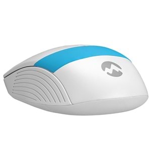 Everest SM-18 Usb Beyaz/Mavi 2.4Ghz Optik Kablosuz Mouse