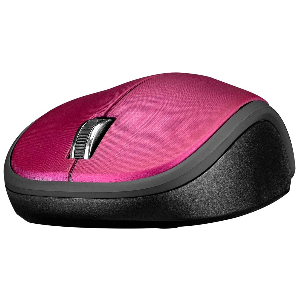 Everest SM-340 Usb Mor 3D Optik Süper Sessiz Alkalin Pilli Kablosuz Mouse