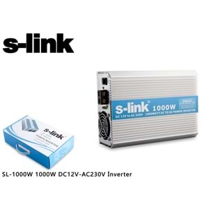 S-link SL-1000W 1000W DC12V-AC230V İnverter