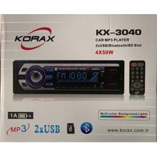 Korax KX-3040 Oto Teyp