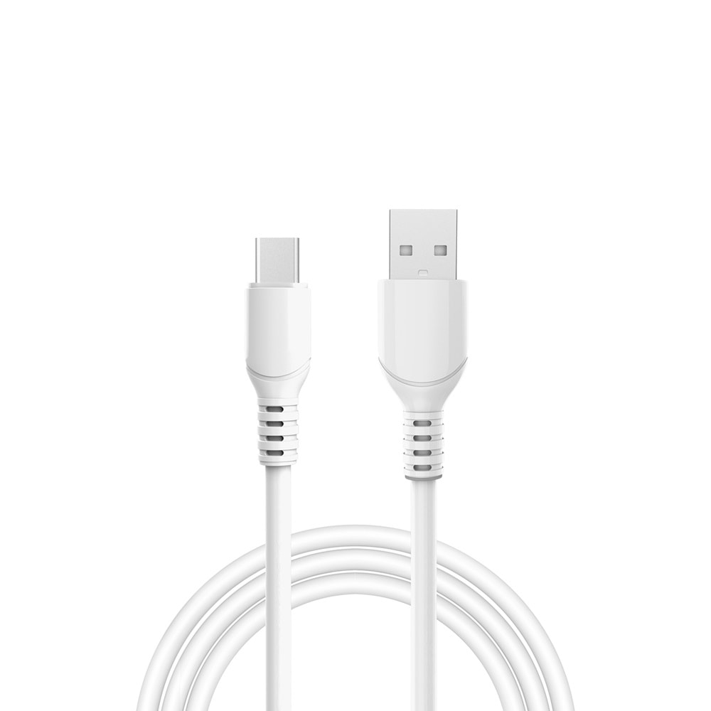 Hytech HY-XT50T 12W 5V 2.4A Type USB-C Beyaz Kablo + Ev Şarj Adaptör