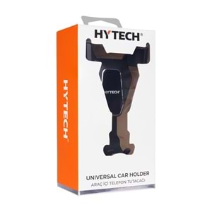 HYTECH HY-XH07 Universal Ayarlanabilir Siyah Araç Telefon Tutucu