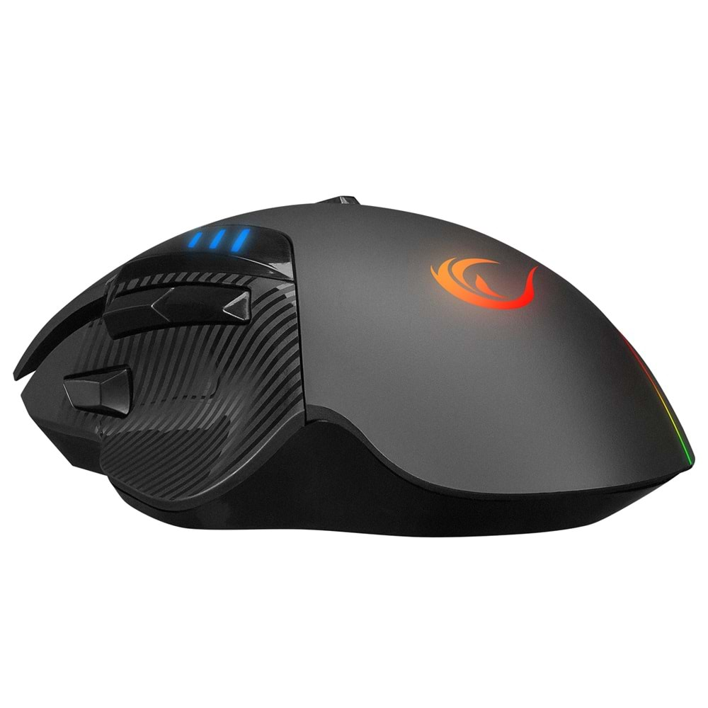 Rampage SMX-R83 X-FORCE Usb Siyah 10000 dpi RGB Aydınlatmalı Gaming Oyuncu Mouse