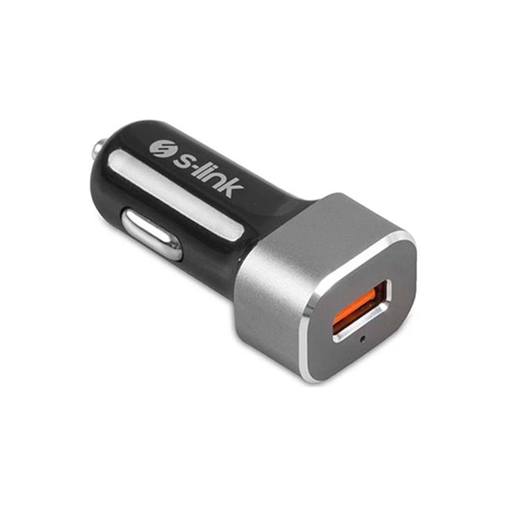 S-link Swapp SW-QAC38M Qualcomm 3.0 Metal Araç Şarj Cihazı