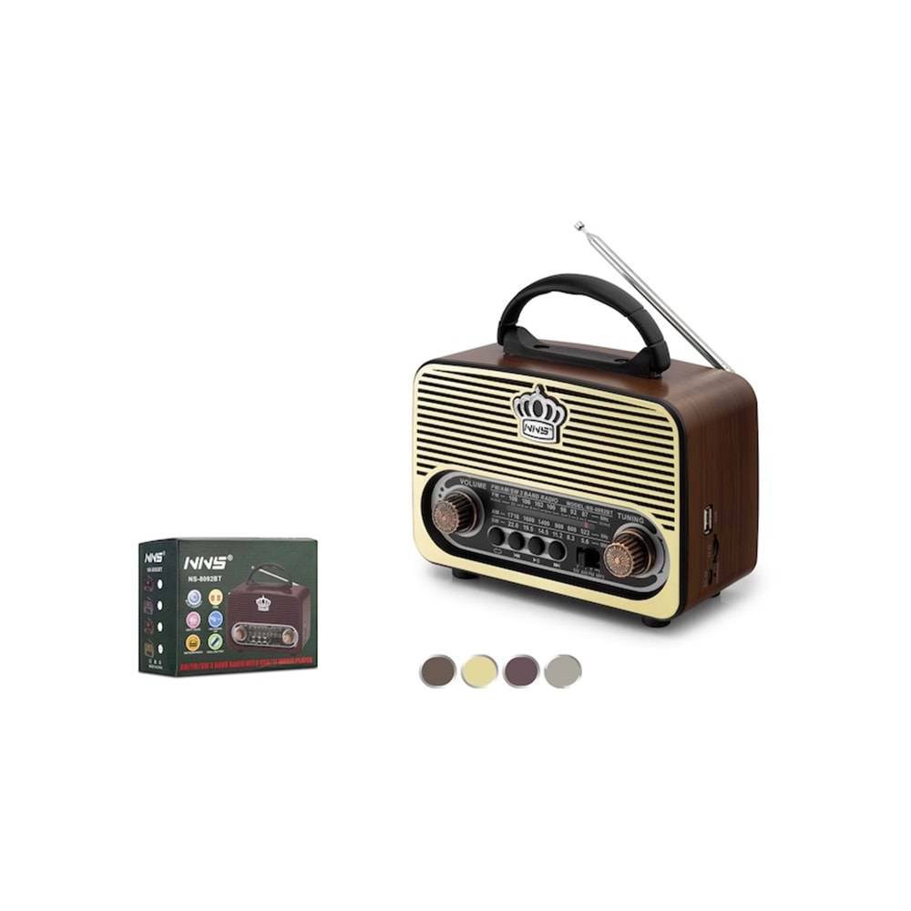 Tastech Carbon NS-8092 Bloutood Radyo