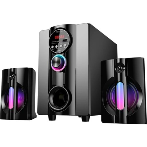 Mikado MD-95BT 2+1 20W Siyah Multimedya FM/BT/SD/USB Speaker Hoparlör