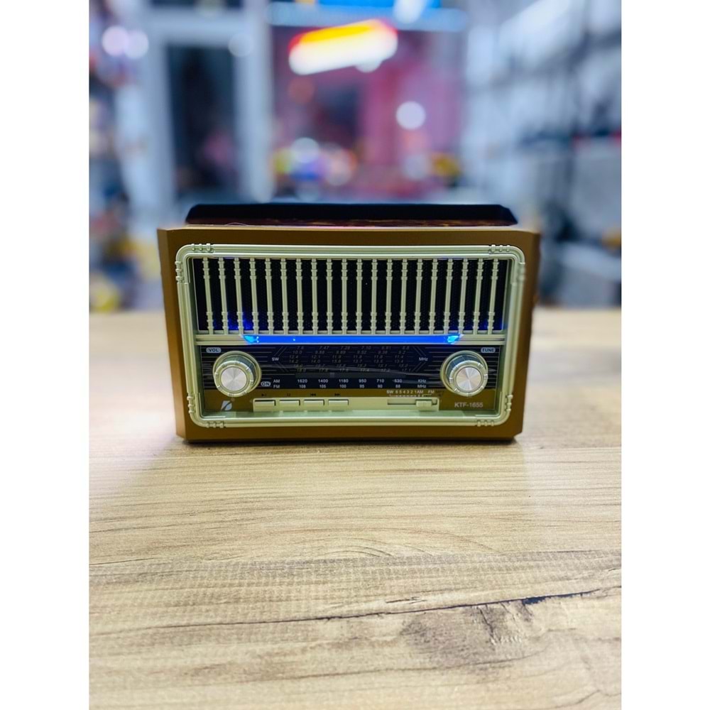 Tastech Carbon KTF-1655 Blootood Radyo