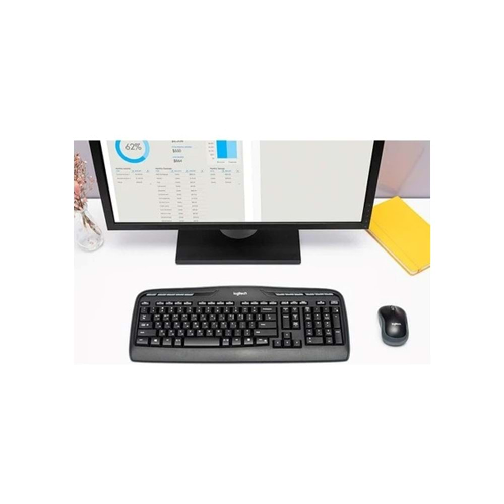 Logitech 920-003988 MK330 Kablosuz Klavye Mouse Set