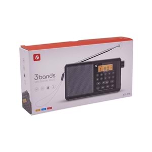 Tastech Carbon KFT-1715 Blootood Radyo