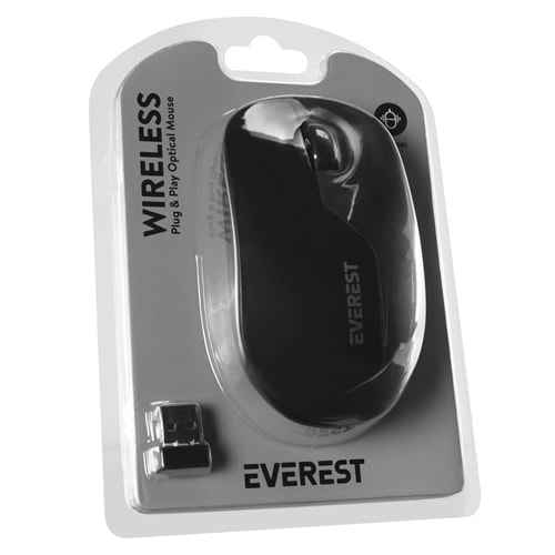 Everest SMW-973 Usb Siyah 2.4Ghz Kablosuz Mouse