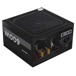 Rampage RMP-600-80P 600W 80Plus Bronze 12cm Fan Aktif PFC Power Supply
