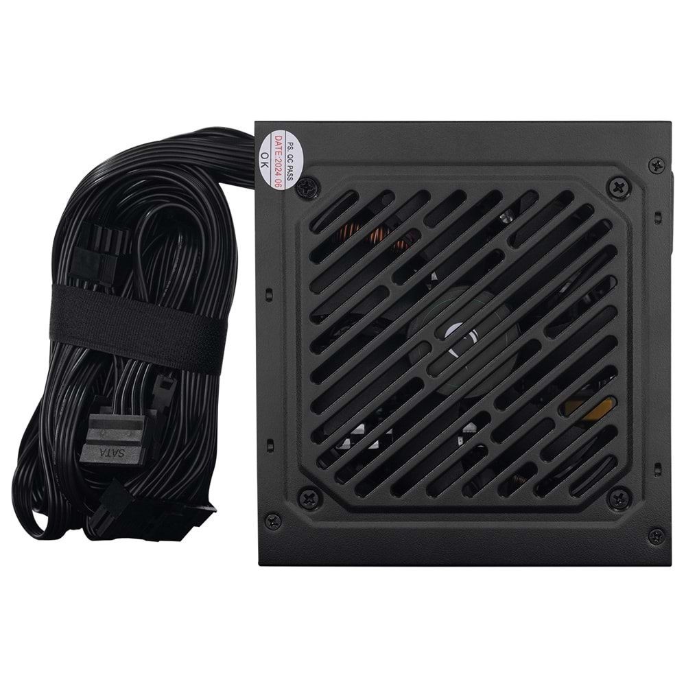 Rampage RMP-600-80P 600W 80Plus Bronze 12cm Fan Aktif PFC Power Supply