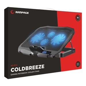 Addison Rampage AD-RC4 Mavi Ledli 2*125mm+2*70mm Işıklı Fan 15